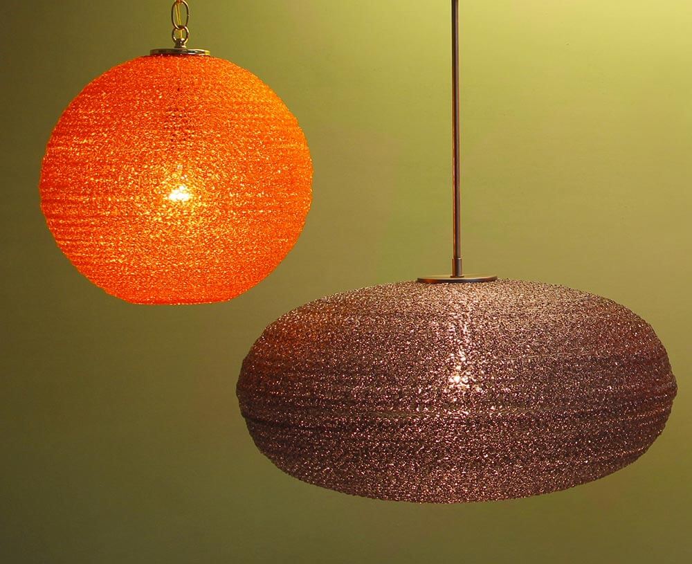 A colorful galaxy of Spaghetti Lights - 2 shapes, 4 colors, 5 sizes