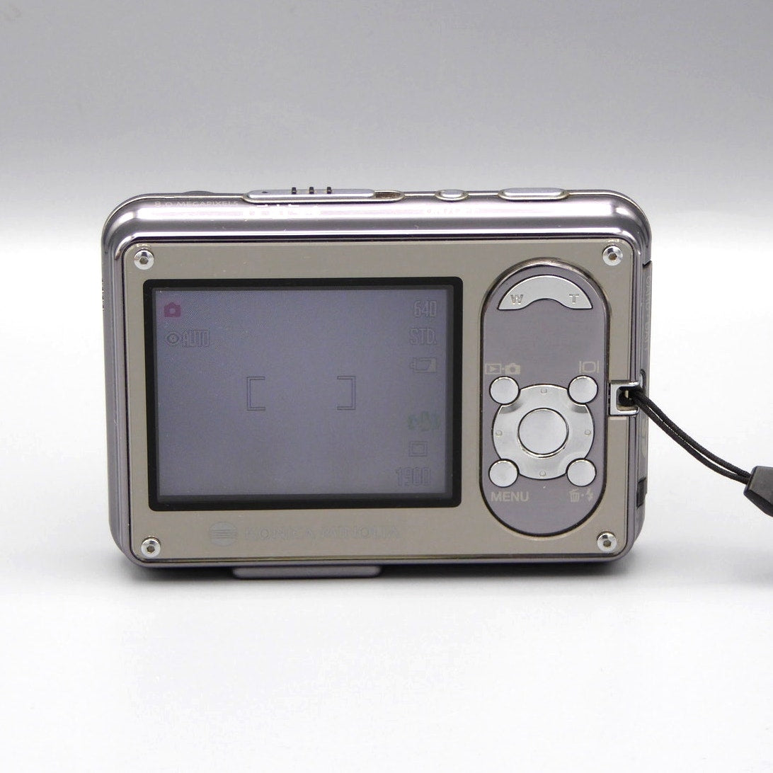 Konica Minolta DiMAGE X1 Vintage Digital Camera | 8MP CCD, 3x