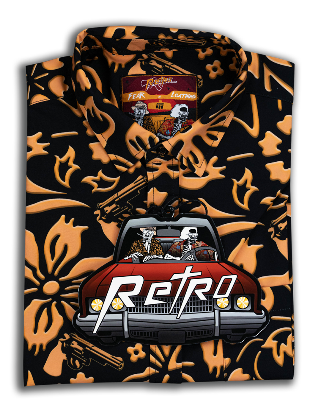 Retro - Men's Button Down - Fear and Loathing (Raoul)