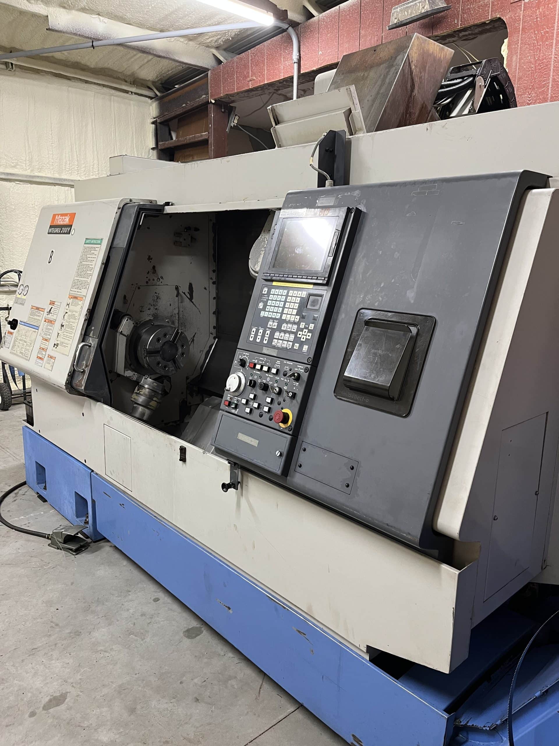 Mazak Integrex 200Y CNC Lathe, 2000- Live Tooling, C-axis, Y-axis