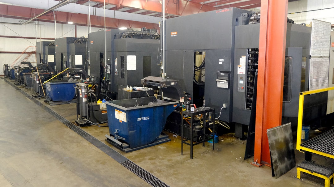 Mazak FH-8800 4-Axis HMC x4 Unit Palletch Cell System, 2005