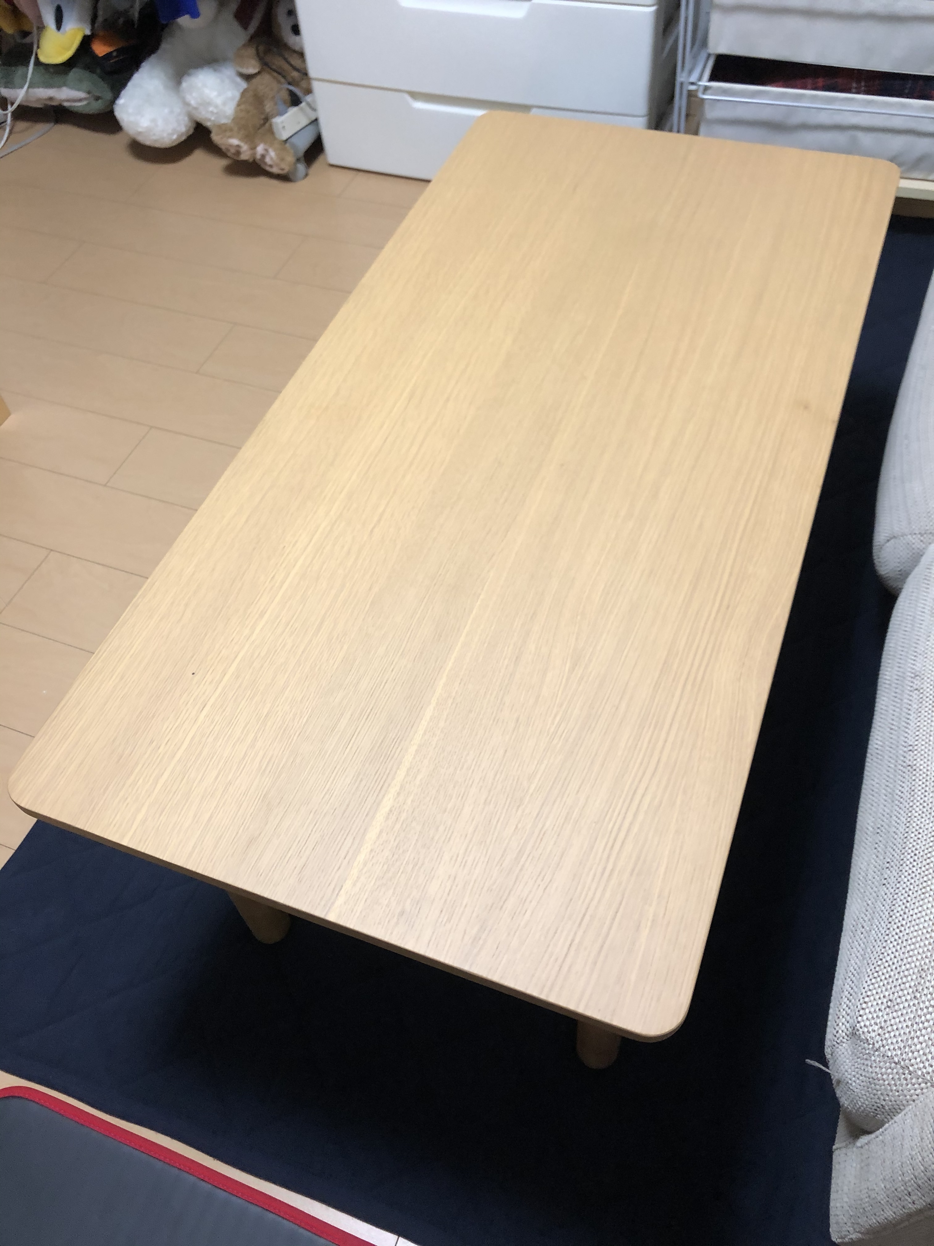 木製ミドルテーブル・オーク材 | 無印良品