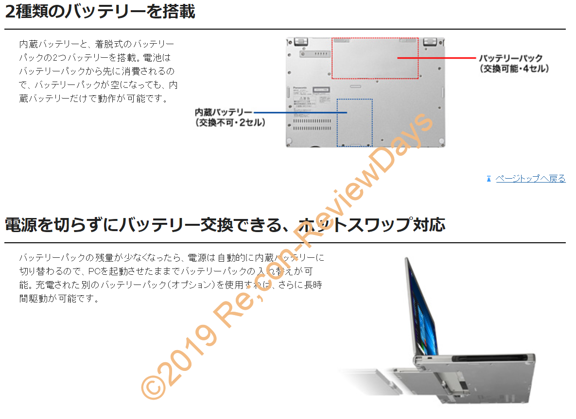 モバイルノートPCにPanasonic製のLet's note MX5を購入、簡単に分解