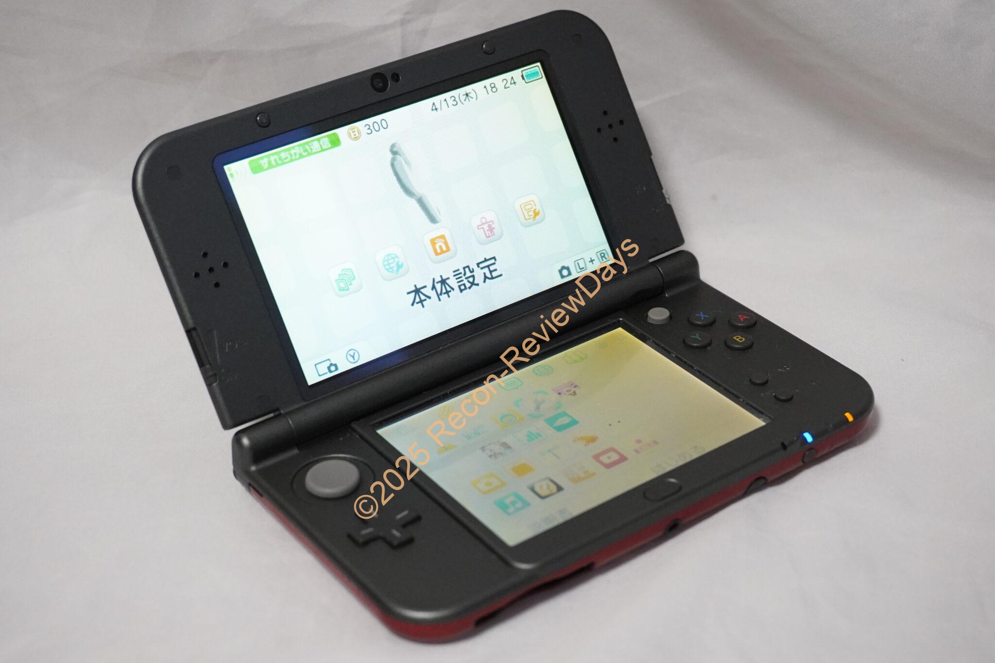 殆ど使っていない初代Switchの液晶画面の四隅が黄色く変色してしまった