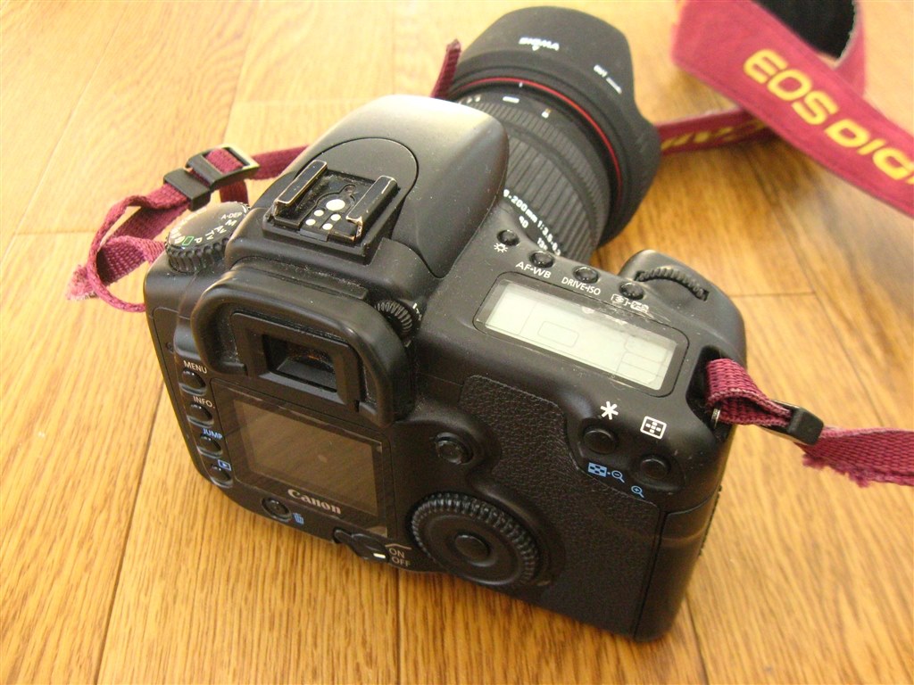 初めての一眼レフ すごくいいカメラ』 CANON EOS 20D ボディ iwamin
