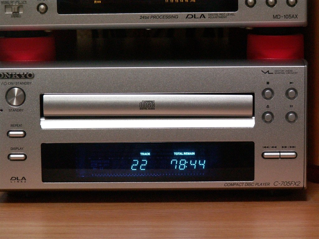 CDプレイヤーを買い換えて』 ONKYO C-705FX2 左目で右クリックさんの