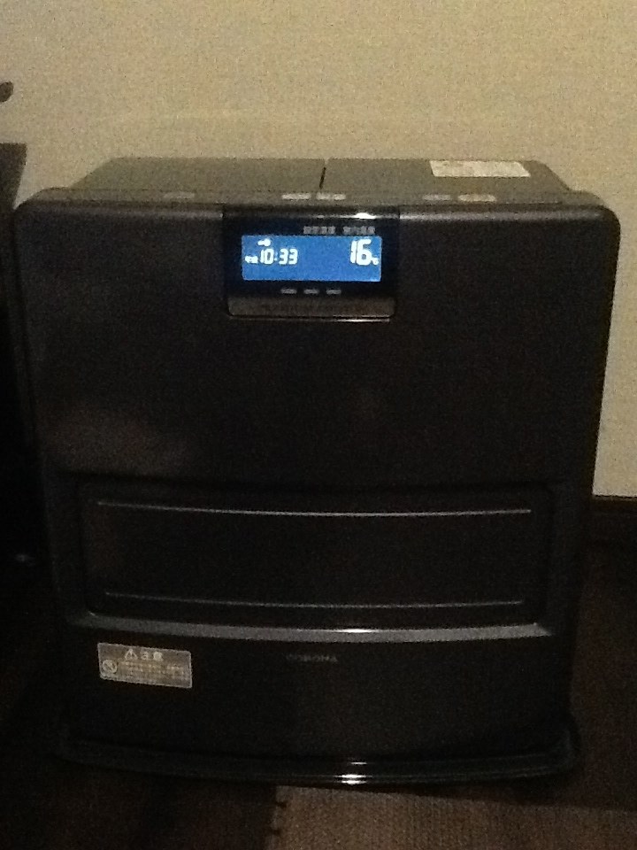 灯油の残量がわかれば満点』 コロナ FH-WX3412BY(A) [エレガントブルー