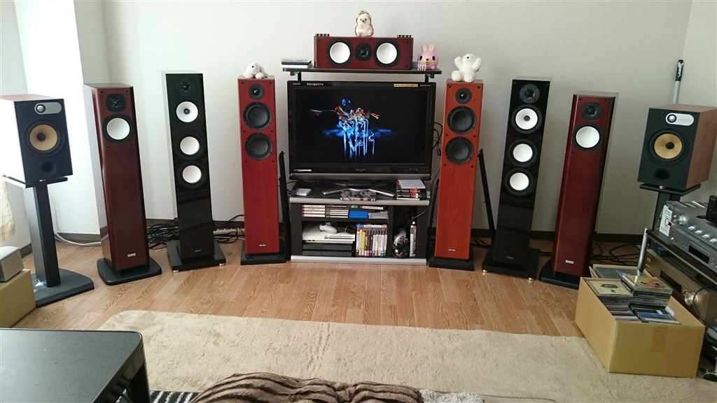 ONKYO D-509E 2台組 ONKYO D-509E(B) 3-Way Speaker System (1 unit