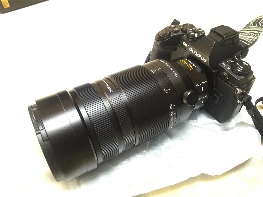 航空機撮影に購入』 パナソニック LEICA DG VARIO-ELMAR 100-400mm/F4