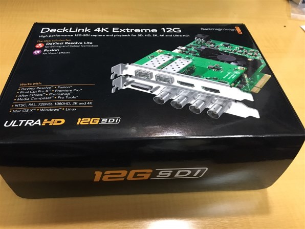 Blackmagic Design Decklink 4K Extreme 12G 価格比較 - 価格.com