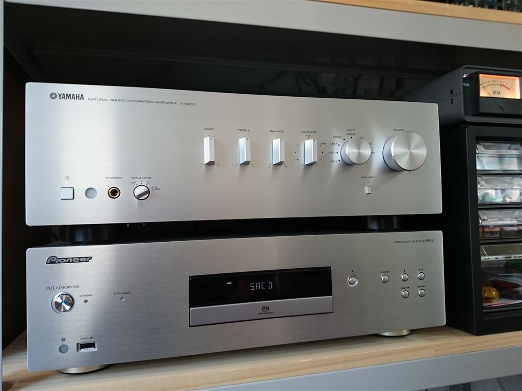ヤマハ プリメインアンプ シルバー A-S501(S) プリメインアンプ ヤマハ