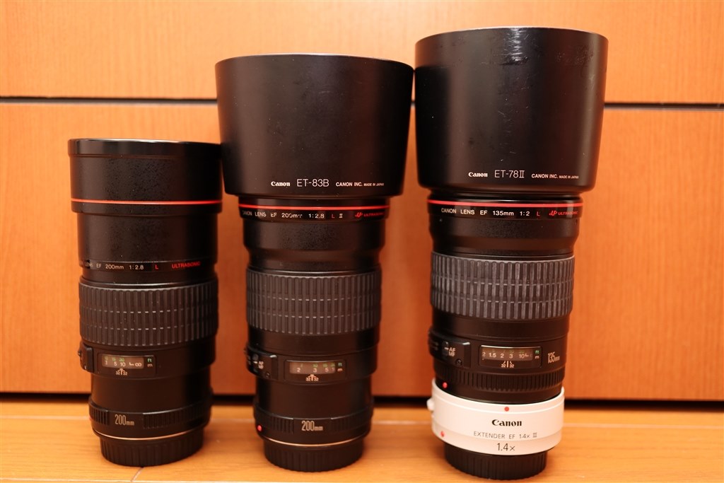 意外に選択肢がありそうです。』 CANON EF200mm F2.8L II USM じーこ