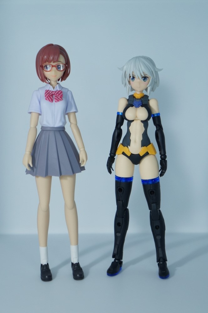 スラッとした体型』 コトブキヤ 創彩少女庭園 1/10 小鳥遊暦 令法高等