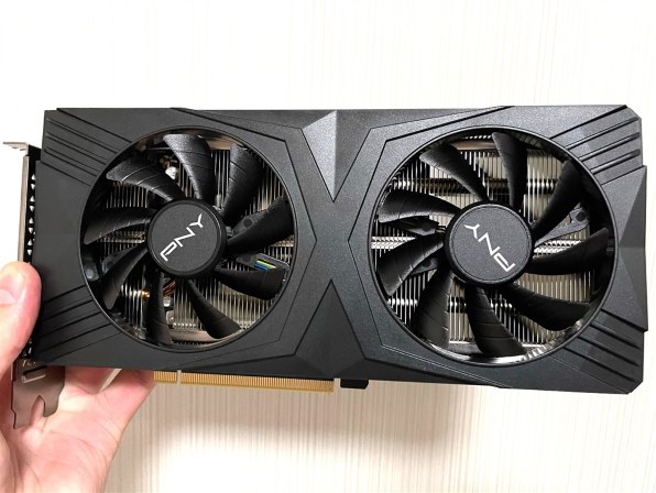 PNY GeForce RTX 4070 SUPER 12GB VERTO OC デュアルファン