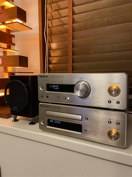 デザインも美しくクラスA動作もあり存在感あるレシーバー』 ケンウッド