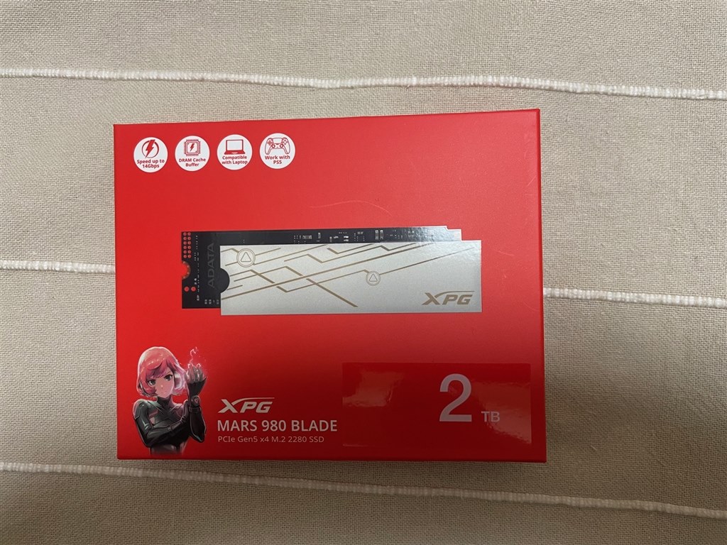 コスト、性能、温度とバランスの良いGen5 SSD』 ADATA XPG MARS 980