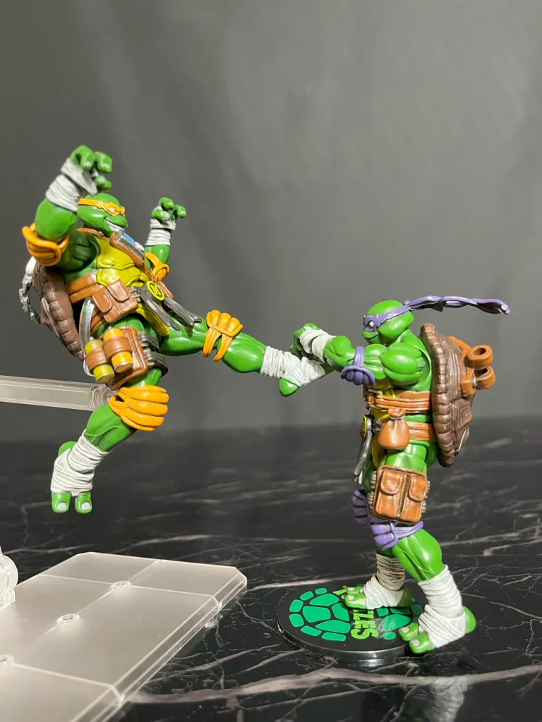 レビュー】JOYTOY TMNT Figure タートルズ 4体セット 1/18 可動