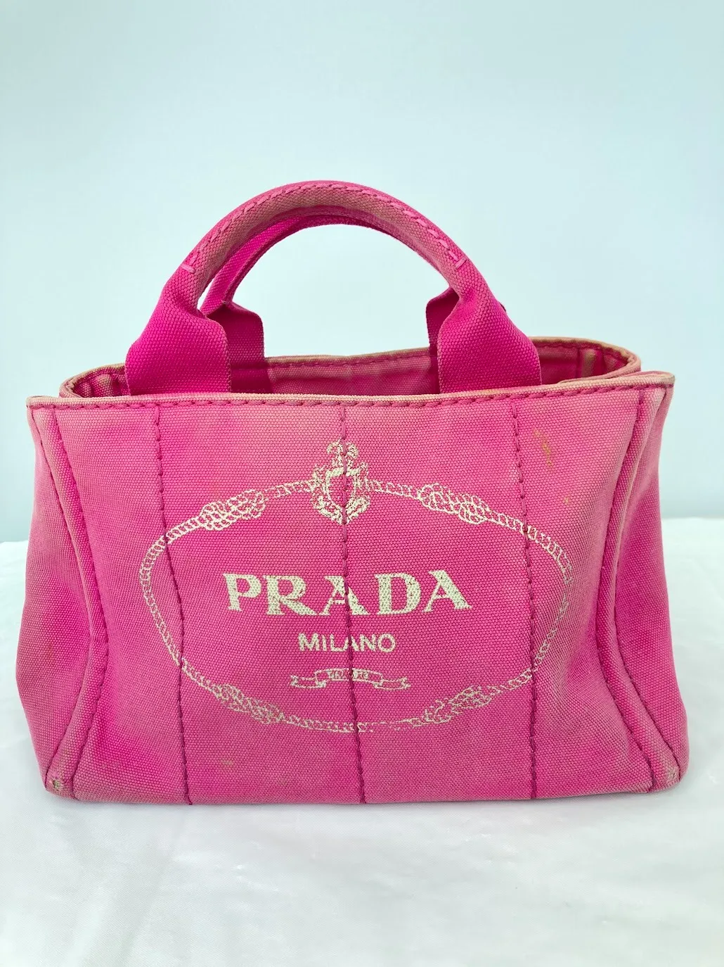 PRADA／プラダ カナパ ハンドバッグ 修理実績【レボラボ】 | ブランド