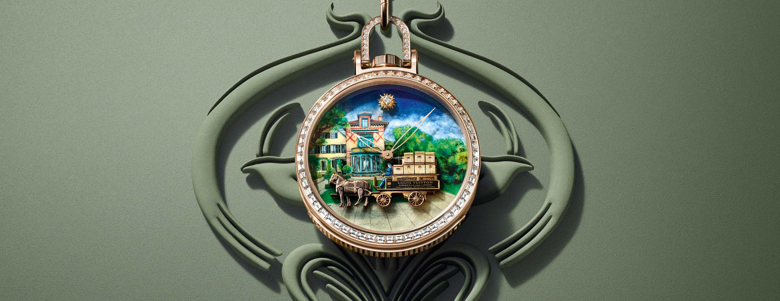 Louis Vuitton's First Pocket Watch Makes Its Public Debut
