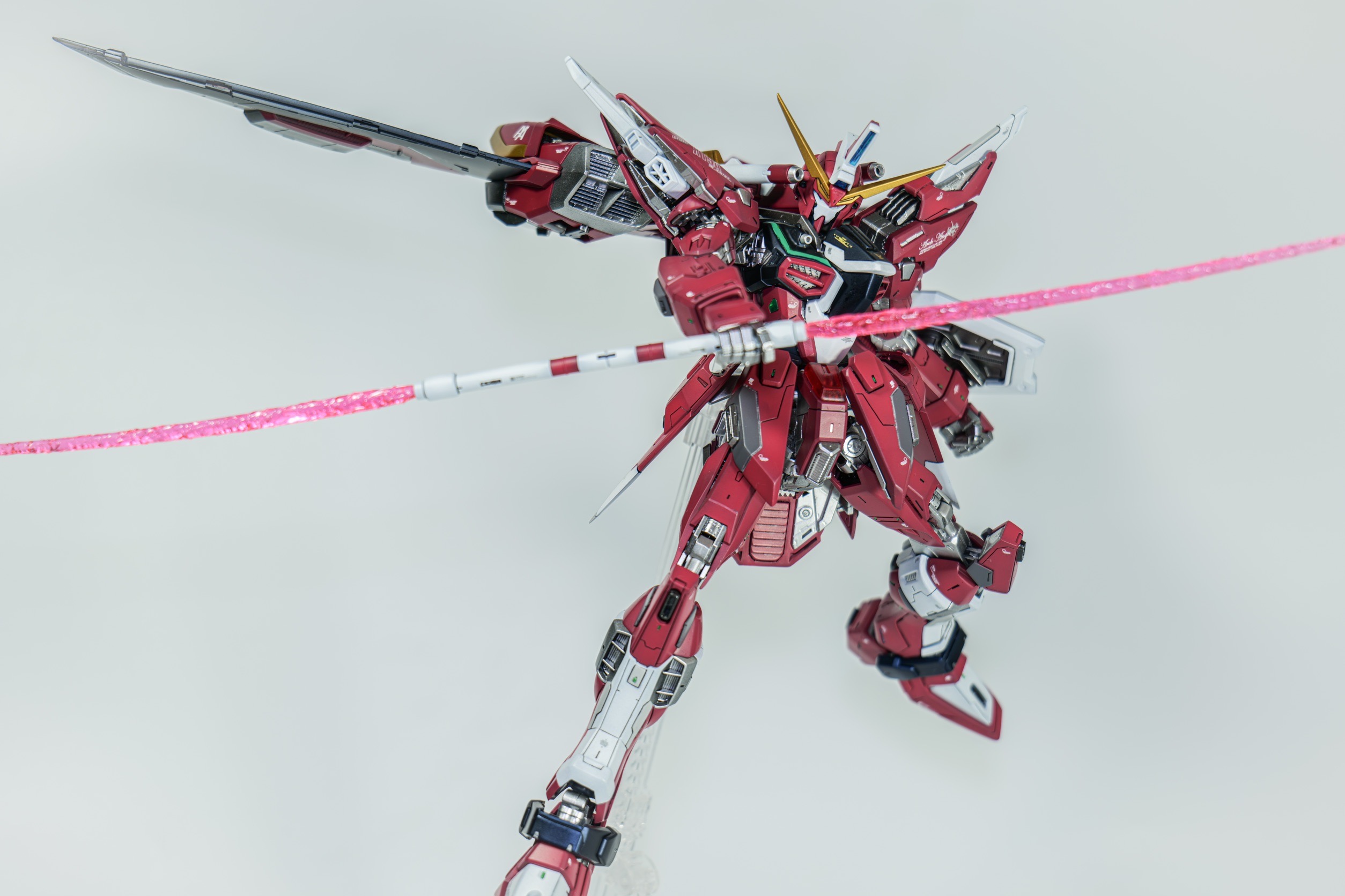 REVOLVER RUDE・TETSUYA「MGEX インフィニットジャスティスガンダム