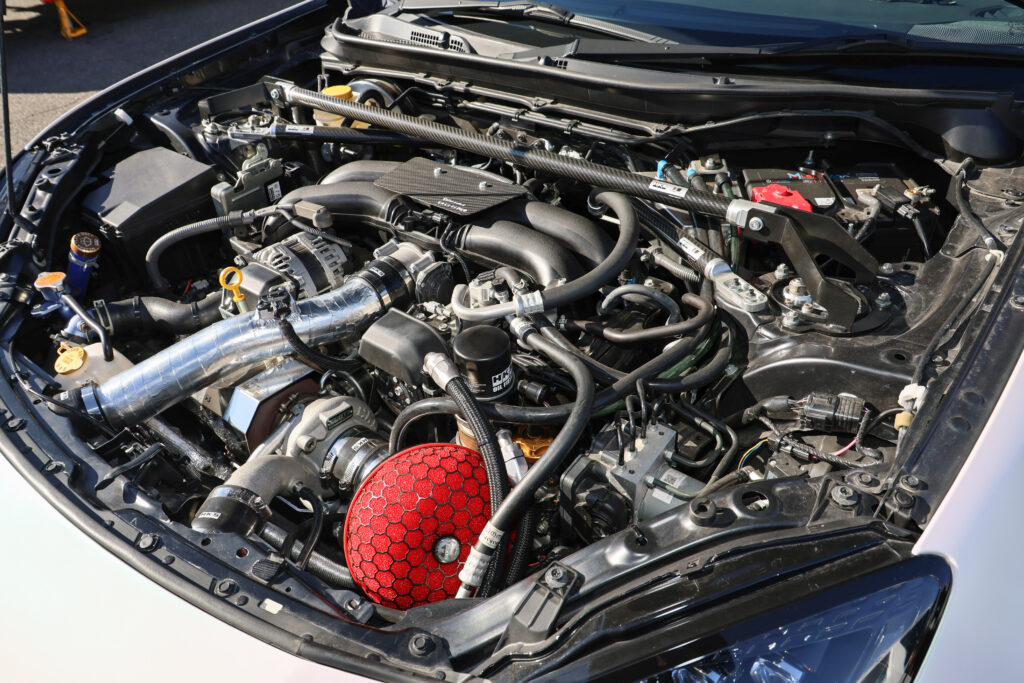 ターボパワーとA08Bのグリップを受け止めるGATE SPEC「A PIT