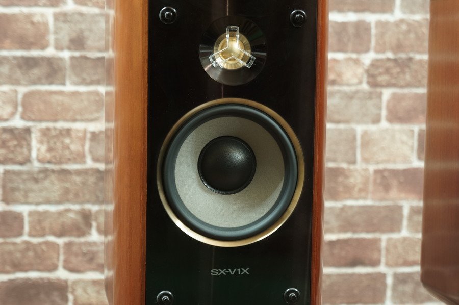 VICTOR SX-V1X M ビクターオブリコーン スピーカーシステム 無垢