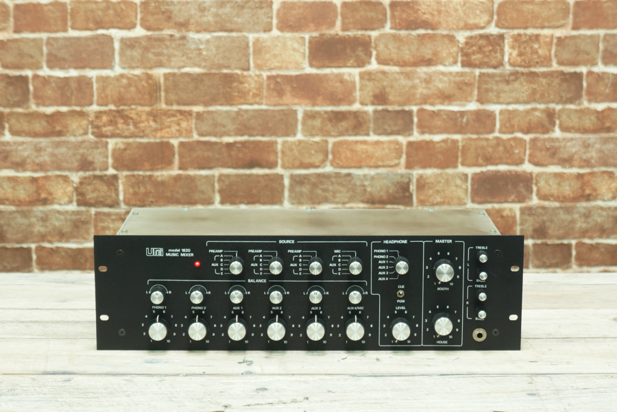 UREI 1620 MUSIC MIXER ロータリーミキサー 後期 PHONO×2 MIC×1(AUX4