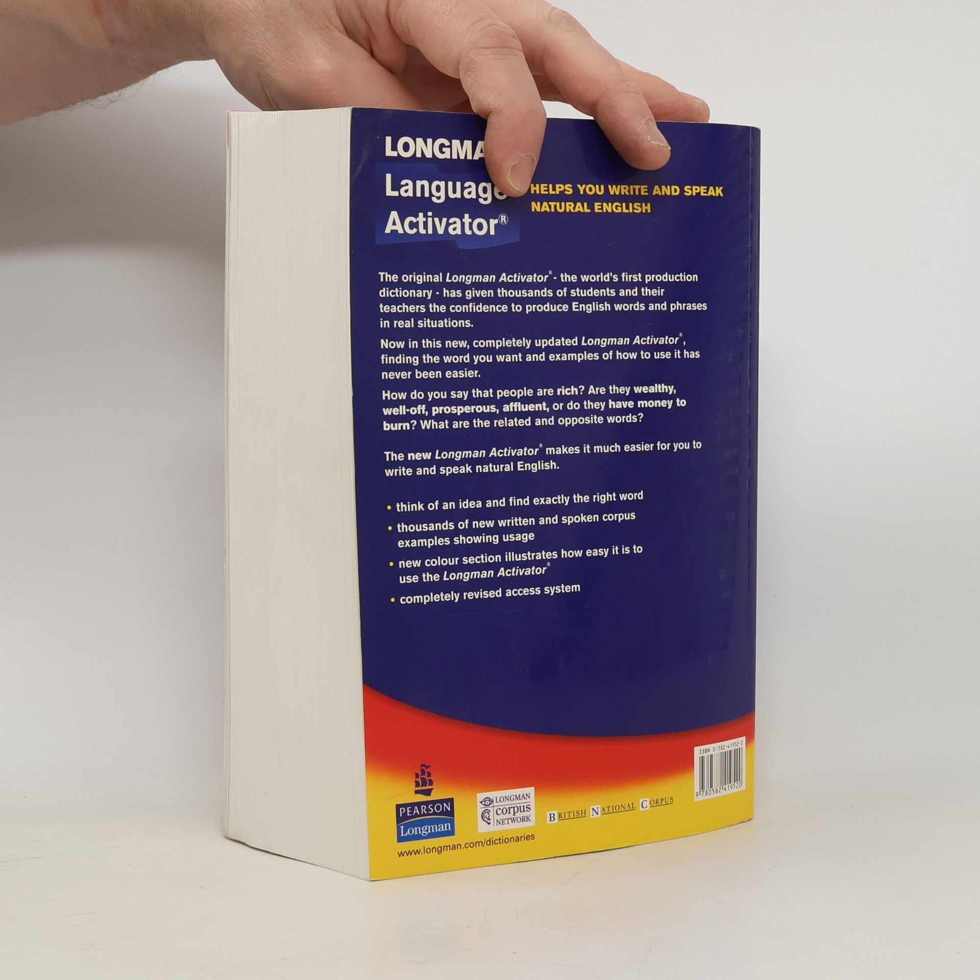 Longman language activator : helps you write and speak natural