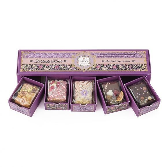 バレンタイン限定】キューブラスク5個入 ベル｜CAFE OHZANの通販・お