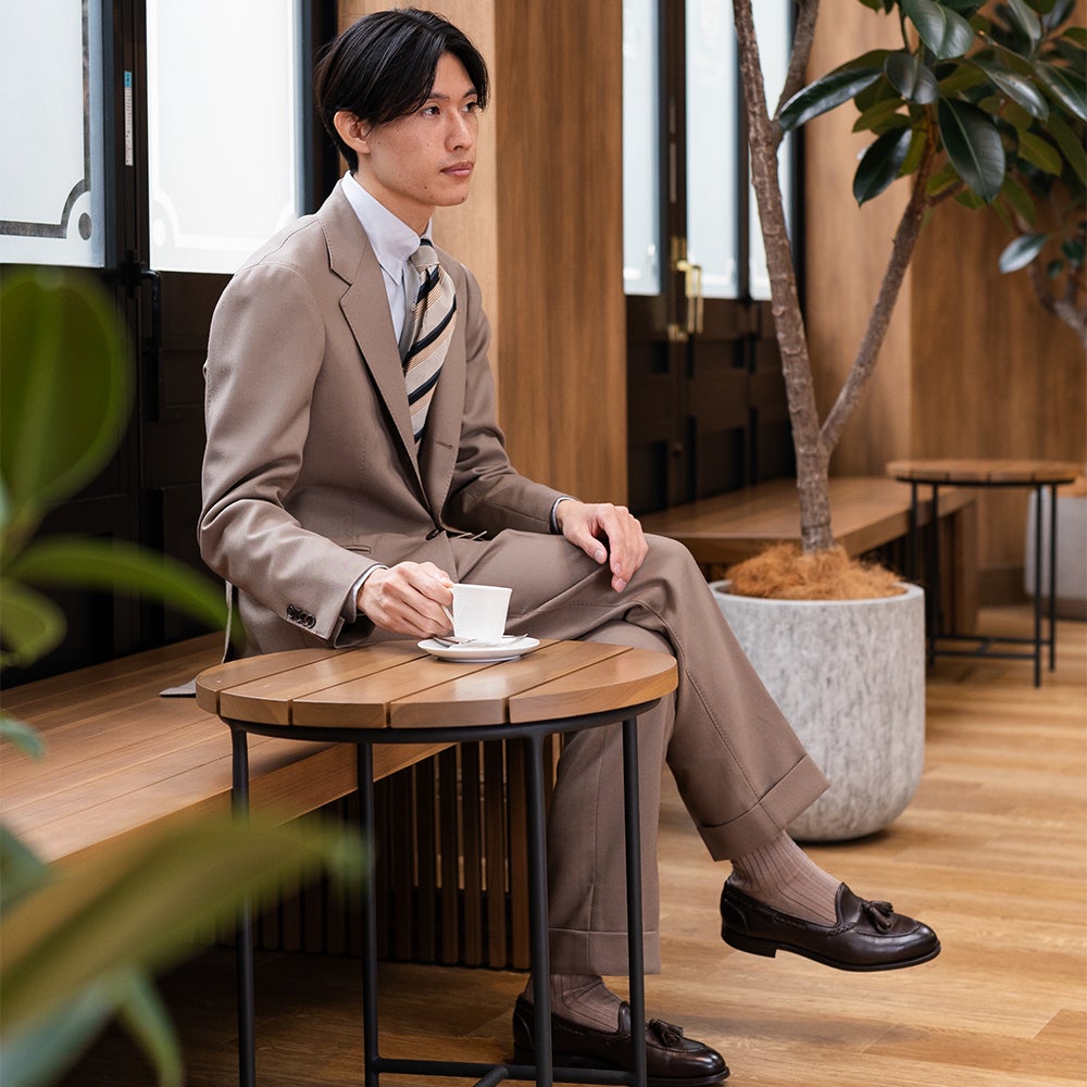 4PLY ベージュスーツ No-286 S-178 | RING JACKET MEISTER ONLINE STORE