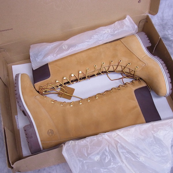 Timberland/ティンバーランド レディース レースアップロングブーツ