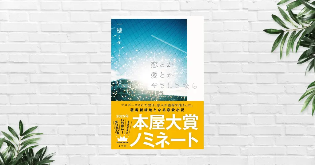 書評/あらすじ】恋とか愛とかやさしさなら(一穂ミチ) プロポーズ翌日
