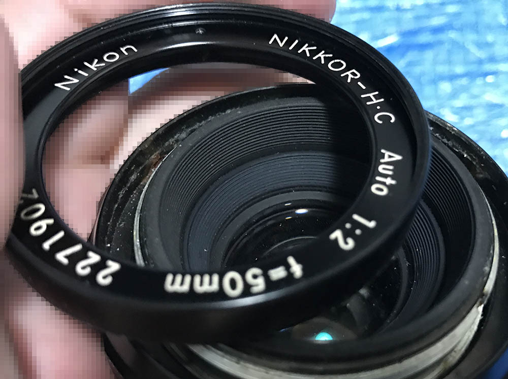 Repair: Nikkor-H 50mm f/2 Auto | Richard Haw's Classic Nikon