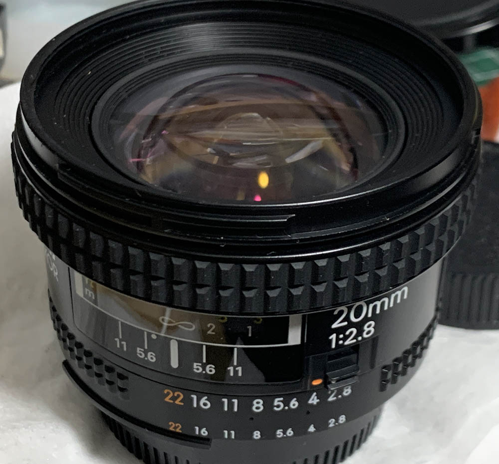Repair: AF-Nikkor 20mm f/2.8 | Richard Haw's Classic Nikon Repair