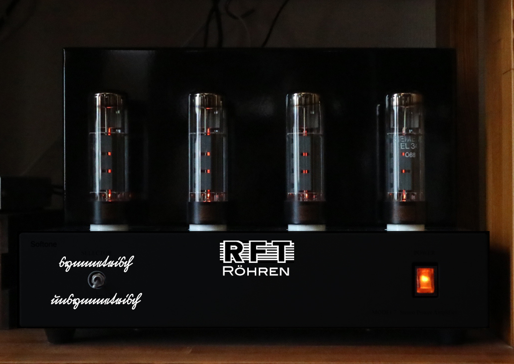 Softone Model7《カスコード差動単段プッシュプルアンプ》: ♪ 一杯の