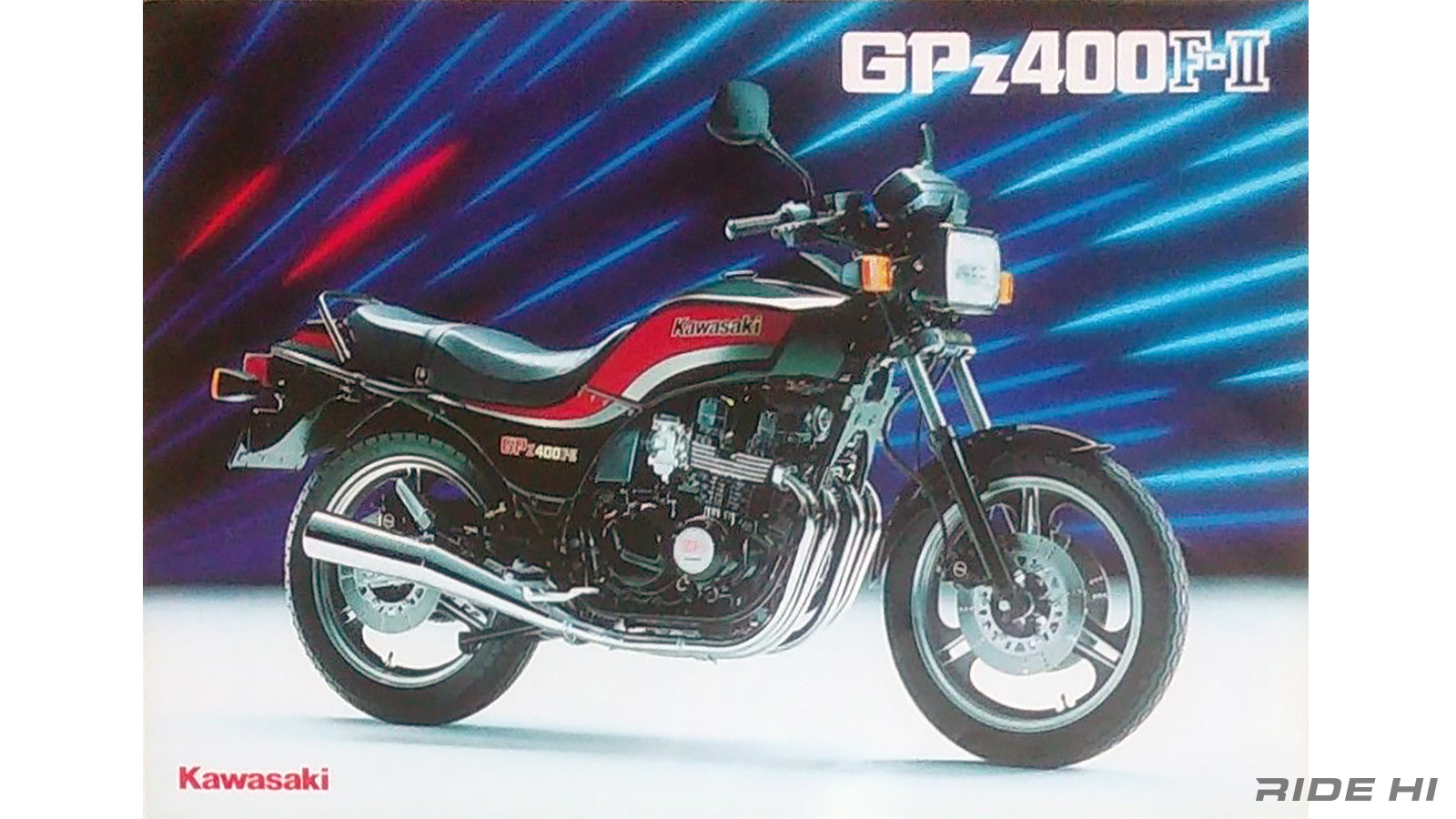 カウルを外すと売れる初の経験となったGPz400F-II【このバイクに注目