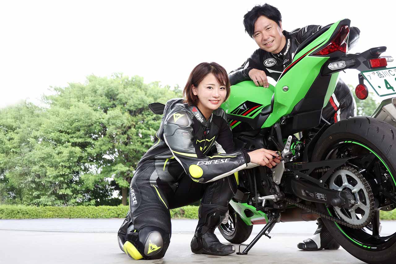 カワサキ Ninja ZX-4RR KRT EDITION】サスペンションを走りに合わせて