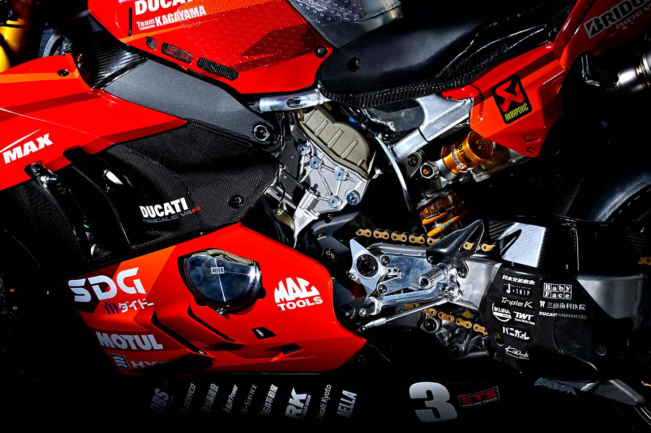 全日本JSB1000王座を戦うSBKチャンピオンマシン”DUCATI Panigale V4 R