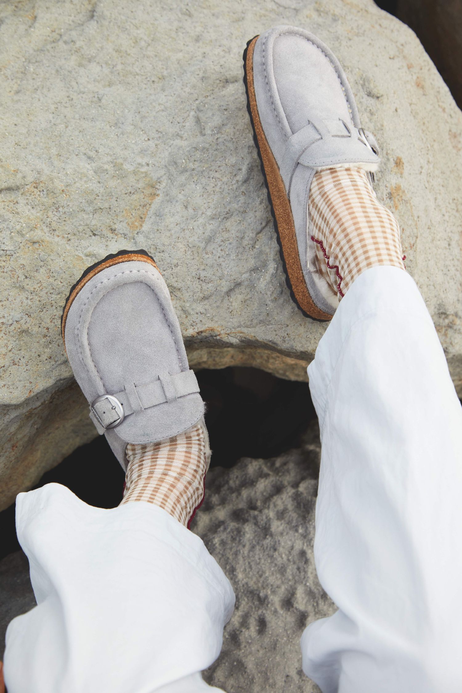 BIRKENSTOCK（ビルケンシュトック）」、モカシンタイプのクロッグ