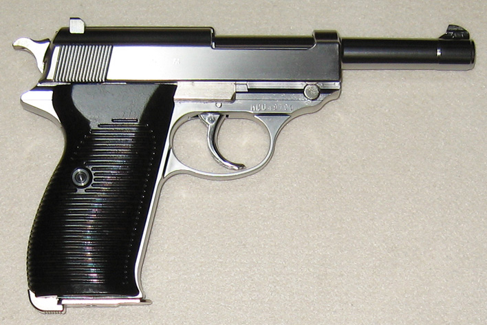 マルゼン／ワルサー P38（ac41）ブローバック シルバー｜RIKSGUNS