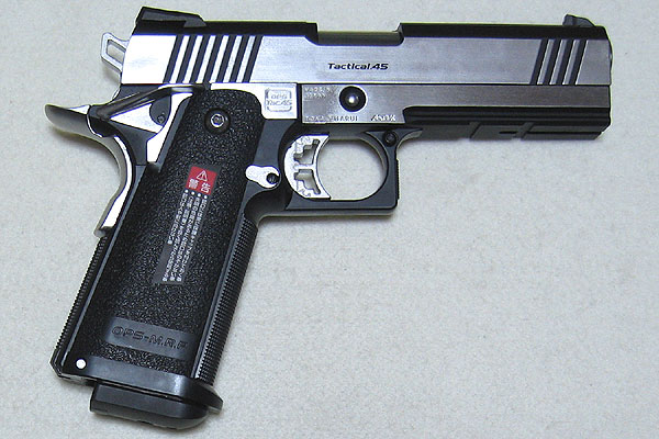 東京マルイ／ハイキャパ カスタム デュアルステンレス｜RIKSGUNS