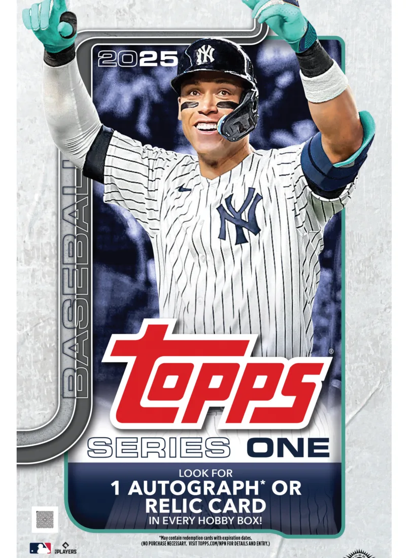 2025 Topps Baseball Series 1 カバースター：アーロン・ジャッジ