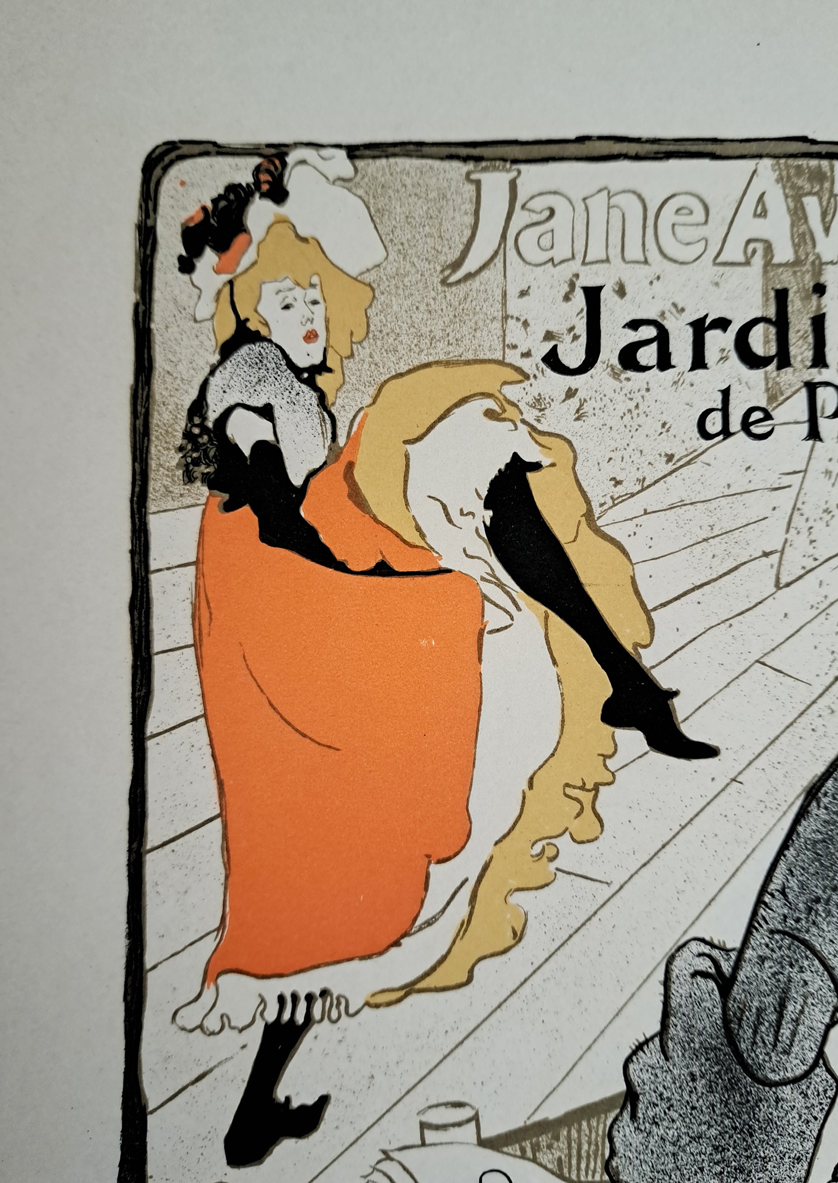 トゥールーズ＝ロートレック ≪ジャヌ・アヴリル≫ 1896年｜絵画