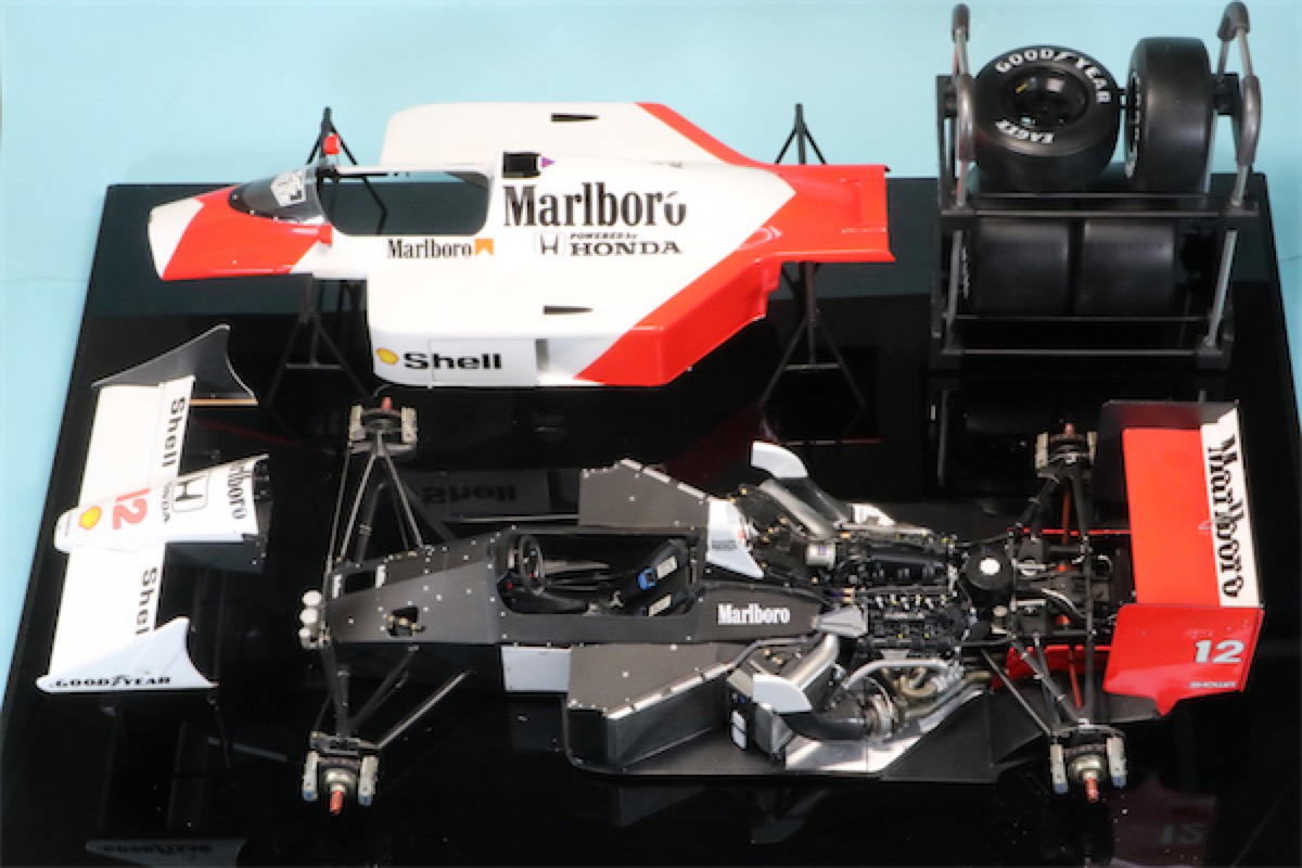 ロムファクトリー 1/12 マクラーレン MP4/4 モナコGP 1988 A.セナ