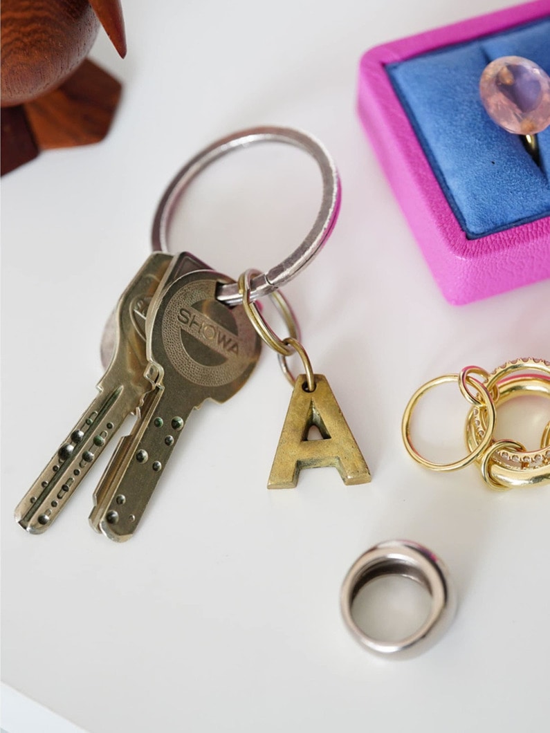 アルファベット キーリング｜Carl Aubock(カール・オーボック)｜Ron Herman