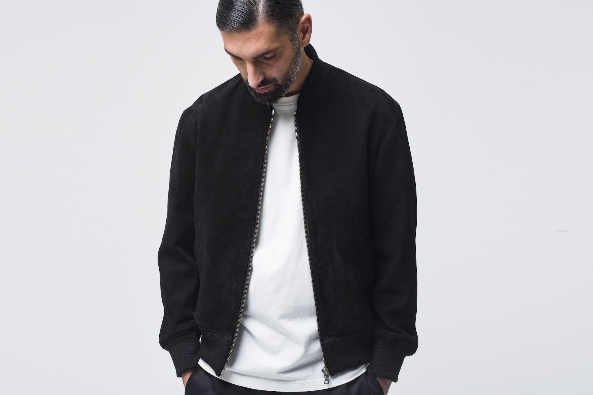 Ron Herman California Lamb Suede Blouson News｜Ron Herman
