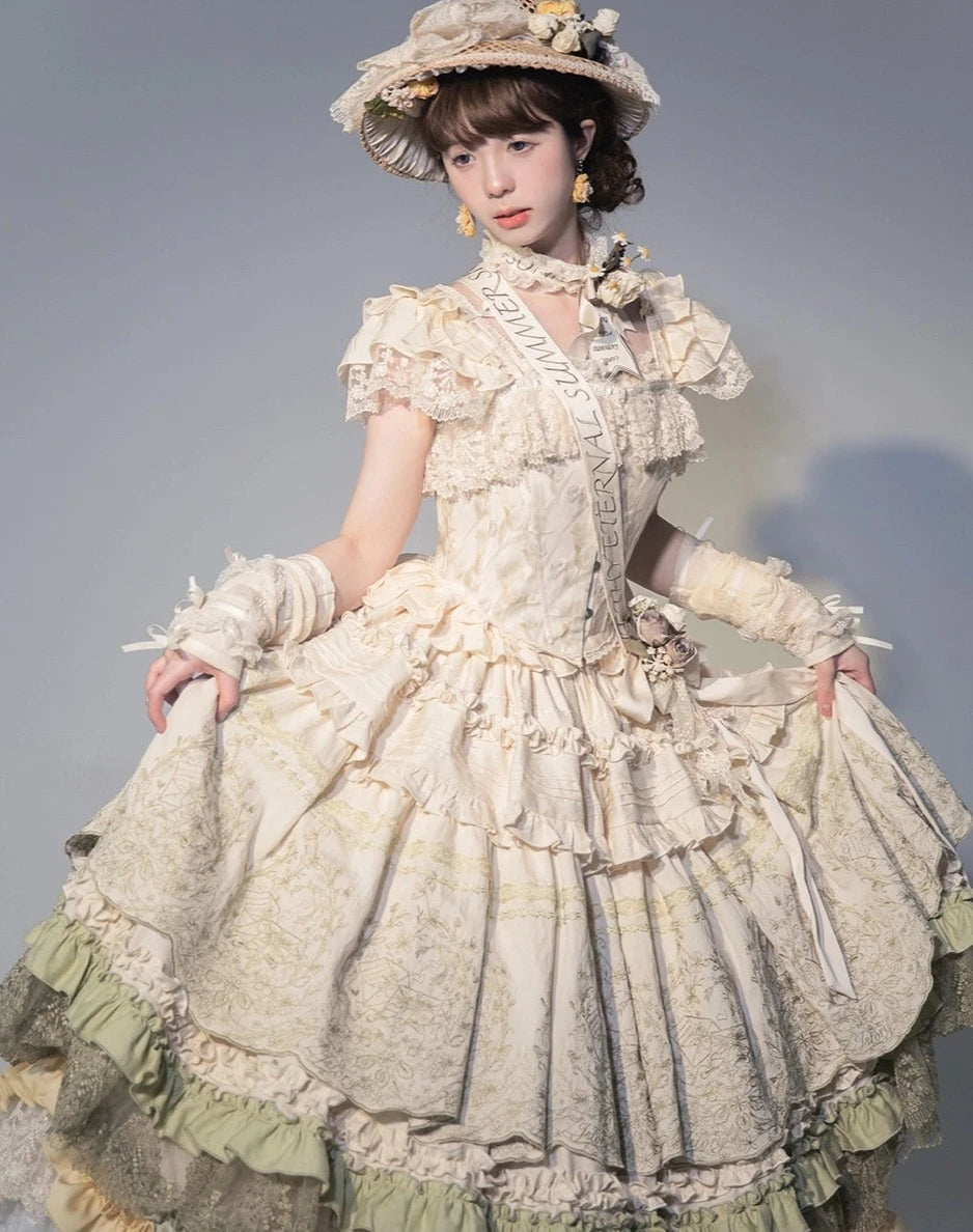 十四行詩 レースのキャミソールコルセット – ロリータファッション通販