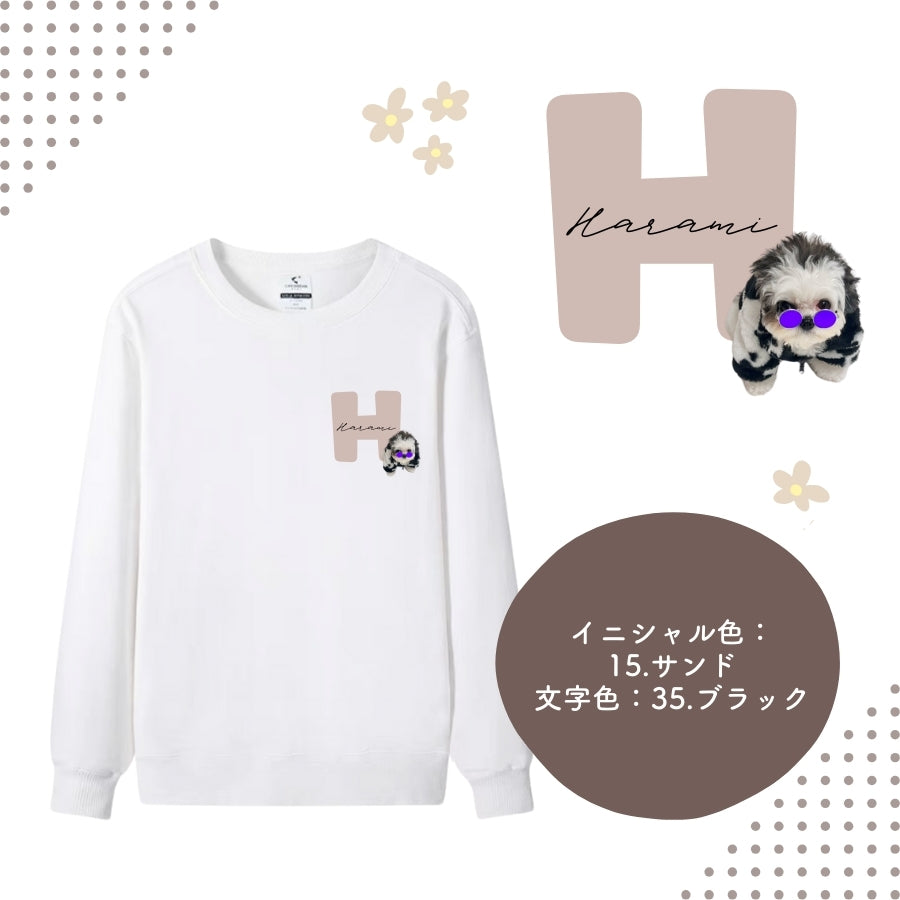 イニシャル トレーナー – RonRon. onlineshop