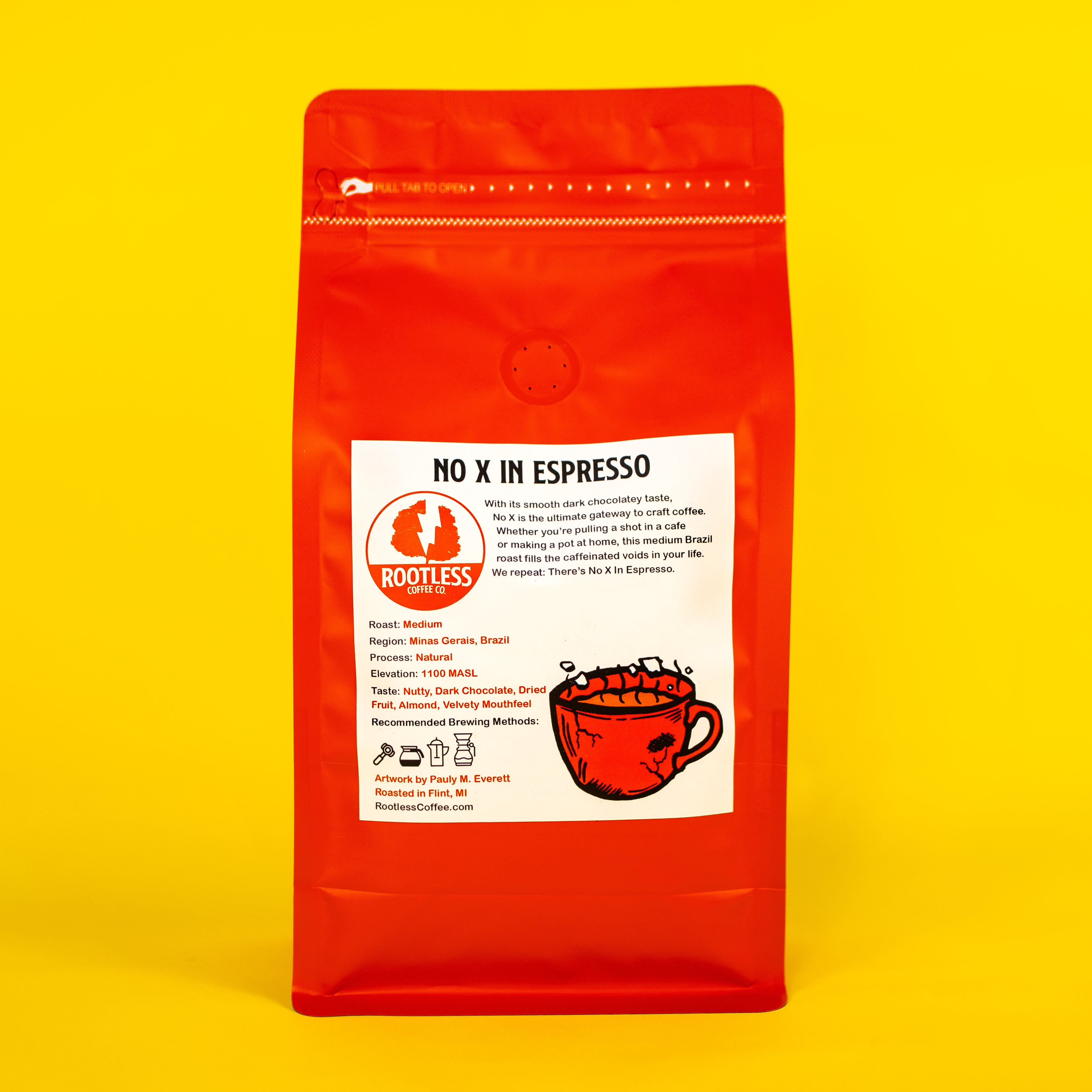 No X In Espresso - Medium Roast – Rootless Coffee Company