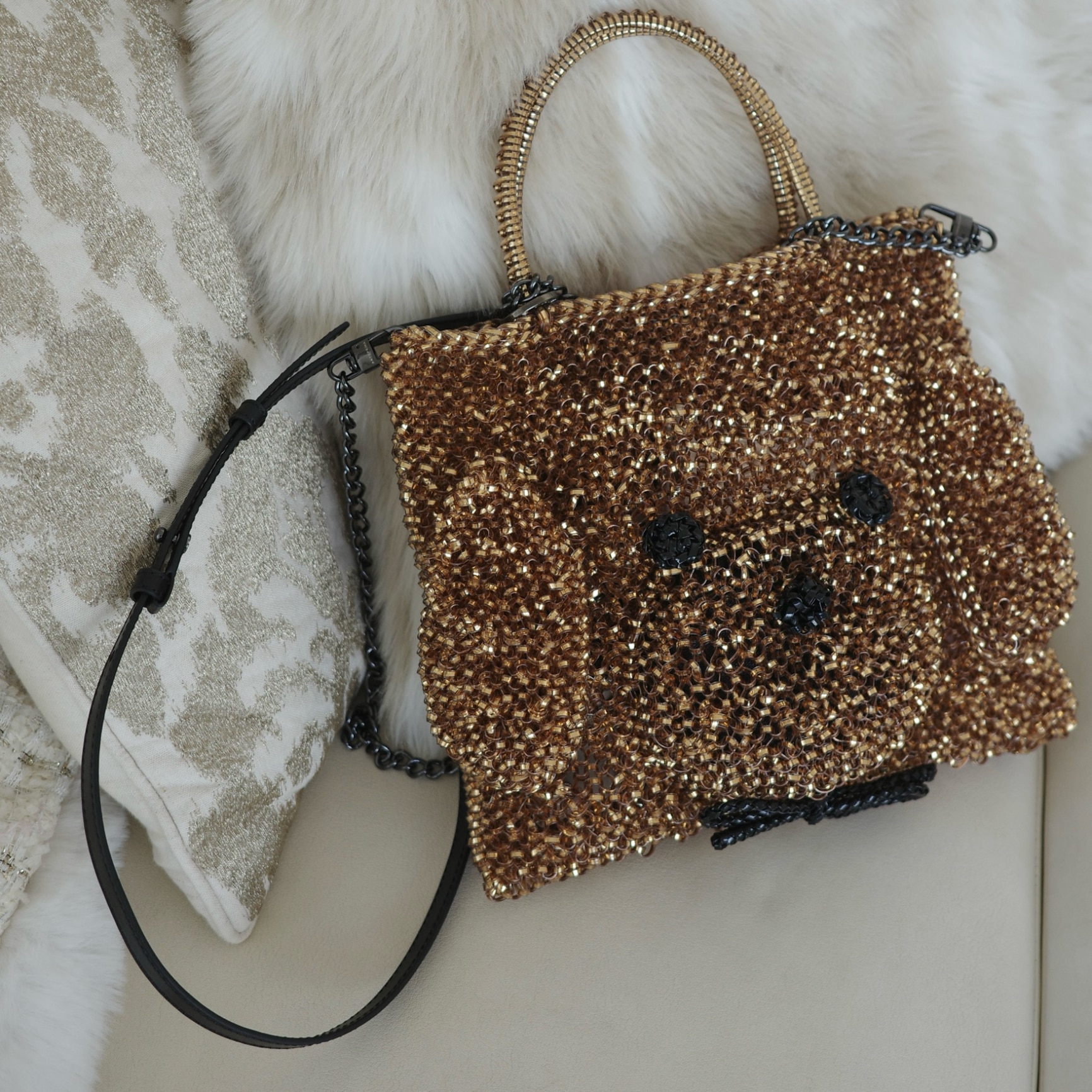 ANTEPRIMA公式】 アンテプリマ ワイヤーバッグ カテナ レザーチェーン